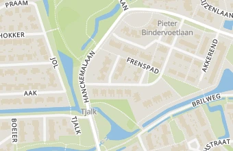 Kaart met de locatie van Pedicuresalon Marinda