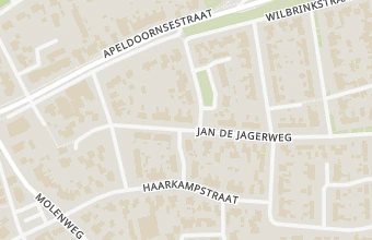 Kaart met de locatie van Pedicure & Nagelstyliste Donkervoort