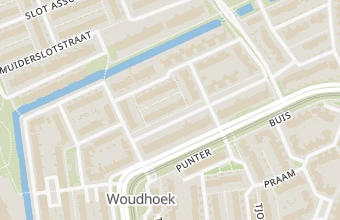 Kaart met de locatie van Irene van Otterloo