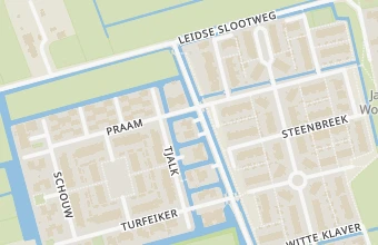 Kaart met de locatie van FraNas