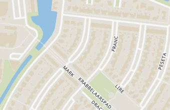 Kaart met de locatie van Pedicurepraktijk Dronten