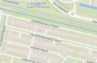 Kaart met de locatie van Feets pedicure