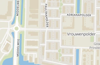Kaart met de locatie van Mariska's Pedicure Praktijk