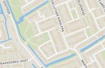 Kaart met de locatie van Medisch Pedicure Sabine