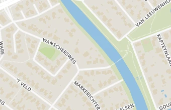 Kaart met de locatie van Voetzorg Markgraven