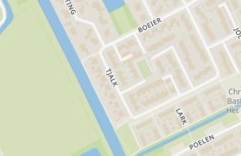 Kaart met de locatie van Ambulant Pedicure Minke Wolters