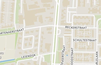 Kaart met de locatie van Pedicurepraktijk Abé Hoogeveen