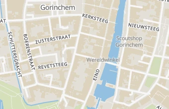 Kaart met de locatie van Anja Brussé