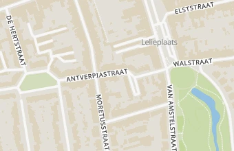 Kaart met de locatie van Veerle / Van Bauwel - Antwerpen