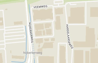 Kaart met de locatie van M-feet medisch pedicure Barneveld