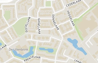 Kaart met de locatie van Orovoet