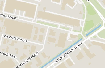 Kaart met de locatie van InBalanz Assen praktijk voor Pedicure en Bioresonantie