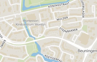 Kaart met de locatie van Medisch pedicure Anja Berendsen