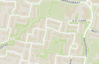 Kaart met de locatie van Voetzorg Inger
