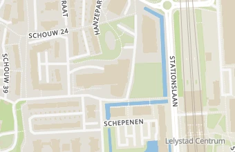Kaart met de locatie van Pedicure Hanzeborg - Marian Lavaleije