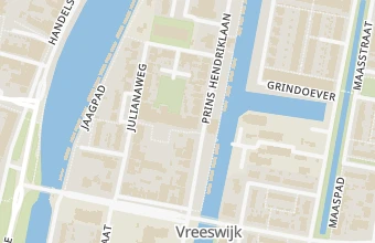 Kaart met de locatie van Wammes Pedicure Praktijk