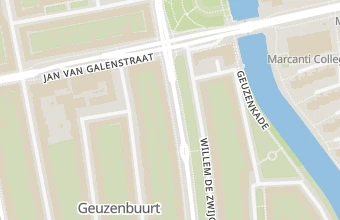 Kaart met de locatie van Pedicure Salon Aangenaam