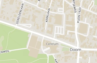 Kaart met de locatie van Knederij