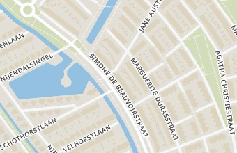 Kaart met de locatie van Salon Isabel