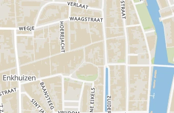 Kaart met de locatie van Pedicuresalon Gieling/'t Voetenhuys