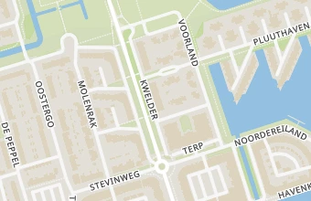 Kaart met de locatie van Pedicure over Voeten natuurlijk