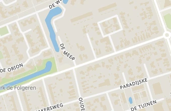 Kaart met de locatie van Pedicure Nynke