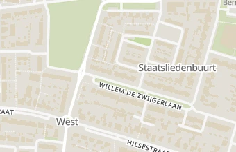 Kaart met de locatie van PuurCare pedicure