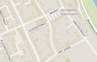 Kaart met de locatie van Nancy van Oorschot