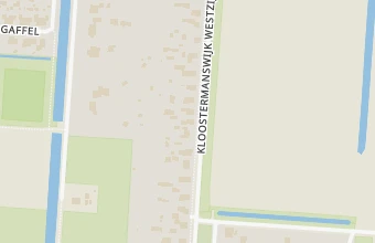 Kaart met de locatie van Voetzorg Klazienaveen
