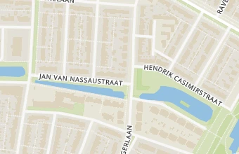 Kaart met de locatie van Gloria Borst Ambulant Pedicure