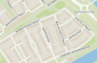 Kaart met de locatie van Delforno Pedicure
