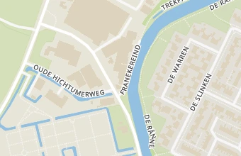 Kaart met de locatie van Voetzorg Ingrid