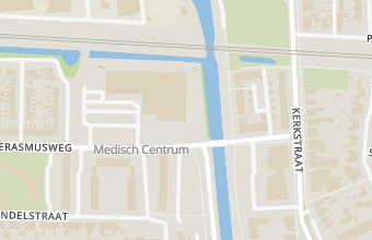 Kaart met de locatie van Medisch pedicure Manon