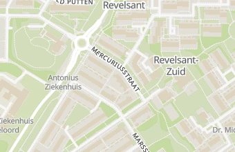 Kaart met de locatie van Hand-and-Feetcare