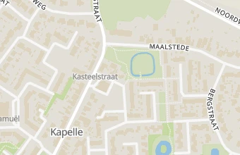 Kaart met de locatie van Pedicure Miranda