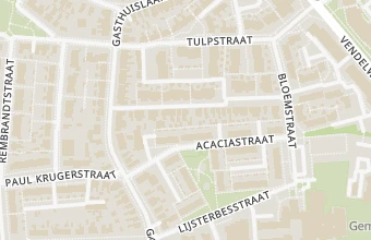 Kaart met de locatie van Het Voetenkabinet Medisch Pedicure Praktijk