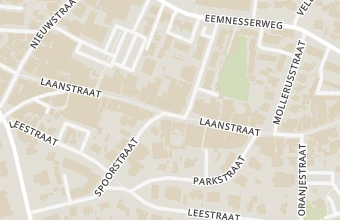 Kaart met de locatie van Medisch Pedicure Sport Jolanda Baarn