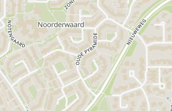 Kaart met de locatie van Pedicurepraktijk de Pyramide