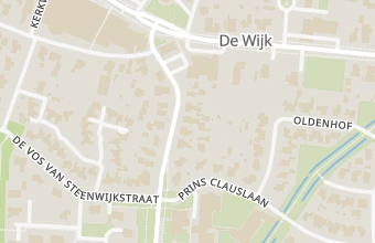 Kaart met de locatie van Van Top Tot Teen