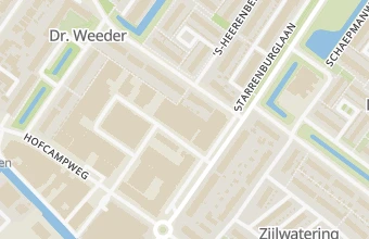 Kaart met de locatie van De Zorgpraktijk Pedicure