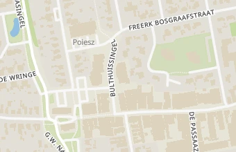 Kaart met de locatie van Praktijk Voetzorg & Zo