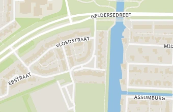 Kaart met de locatie van Pedicure salon De Duinroos