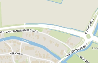 Kaart met de locatie van VoetZorg Marjan