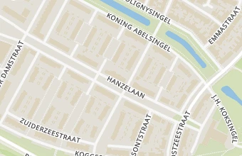 Kaart met de locatie van VOETenFRIS.