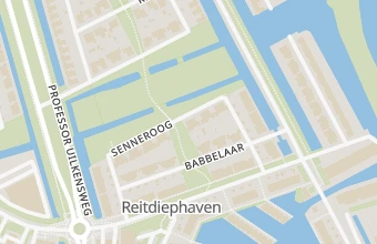 Kaart met de locatie van Reitdiep pedicure