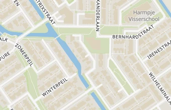 Kaart met de locatie van PediPure Gusanne Urk