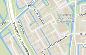 Kaart met de locatie van Pedicurepraktijk Jolanda Blom